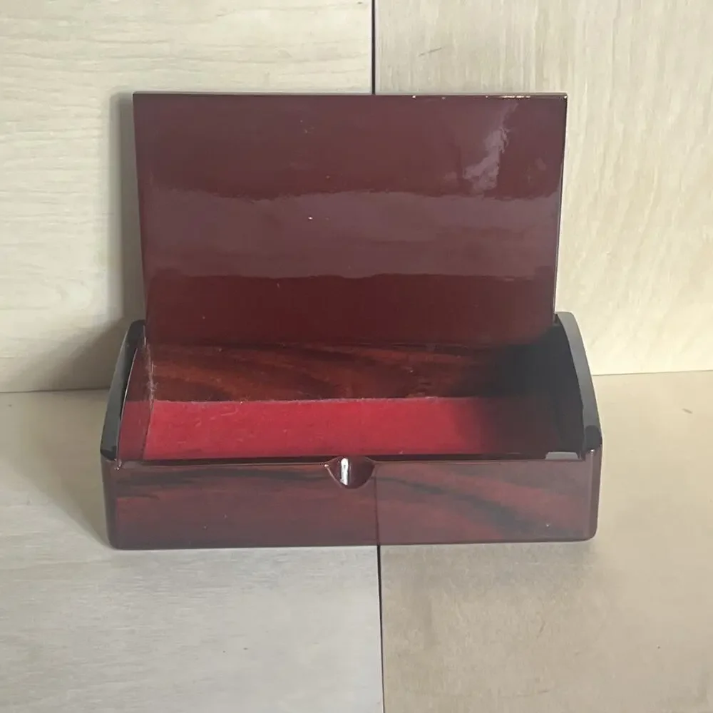 BEAUTIFUL BOX W, INLAY ABALONE SHELL SEALED 7